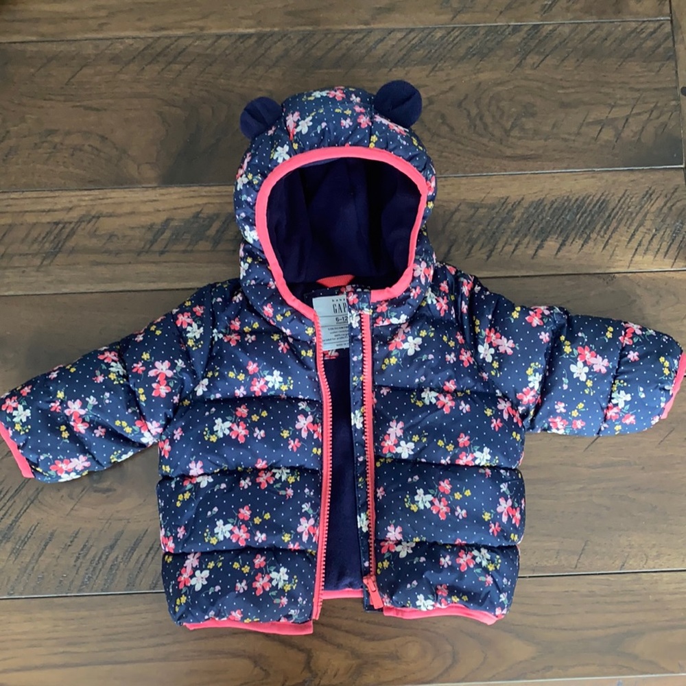 Baby Bear Puffer Jacket 6-12M